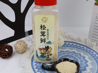 批发松茸鲜炒菜煲汤凉拌菜复合调味料代替鸡精家用提味瓶装松茸鲜图3