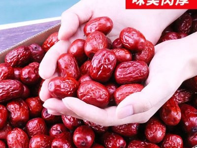 华康园红枣新疆若羌红枣肉厚核小新疆枣灰枣500克/袋图3