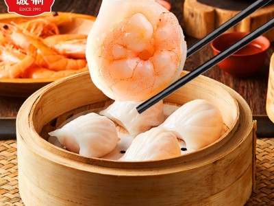 稻香诚制水晶虾饺128g广东粤式早餐茶点方便速冻虾仁饺子速食点心图3
