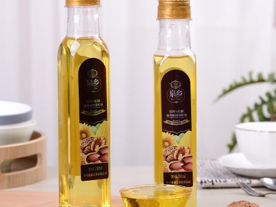 云南厂家泉乡坚果粗粮食用植物调和油280ml/瓶现货批发图4