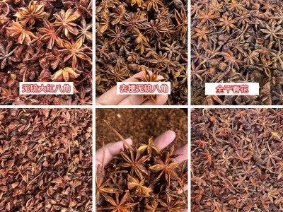 广西八角大红八角调味品香料大全新货八角香辛料卤料大料大茴香图4