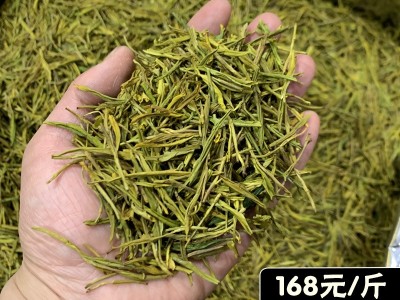 黄金芽茶叶2023新茶安吉高山珍惜白茶豆香型绿茶叶批发散装图2