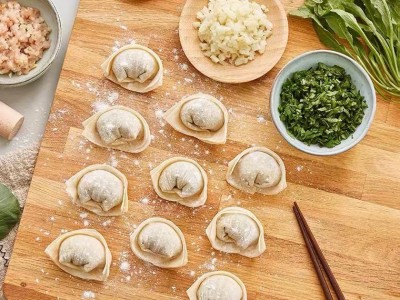 吉祥馄饨290g/袋虾仁鲜肉三鲜牛肉蛋黄云吞早餐方便速食混沌抄手图5