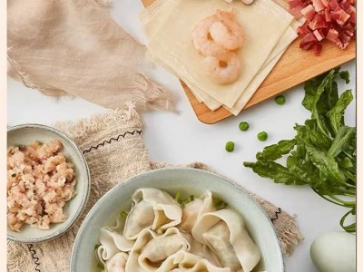 吉祥馄饨290g/袋虾仁鲜肉三鲜牛肉蛋黄云吞早餐方便速食混沌抄手图2