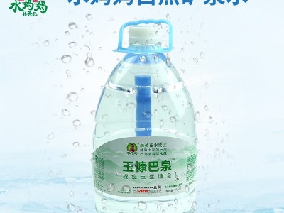 水妈妈玉慷巴泉桶装 自然富锶型矿泉 水 4.5L桶装整箱批发图3