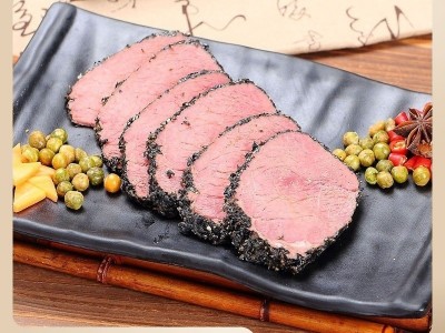 馋三里黑椒牛肉200g卤味熟食牛肉片真空即食轻食健身沙拉外卖商用图3