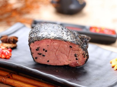 馋三里黑椒牛肉200g40袋酱卤熟牛肉切片真空即食西餐沙拉轻食商用图2