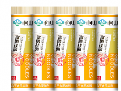 袁氏向山全麦富硒挂面500g*5纸包劲道面条图5