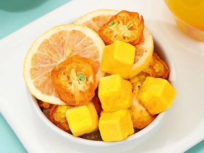 网红同款青桔柠檬百香果茶独立装金桔柠檬百香果水果茶夏日冷泡茶图3