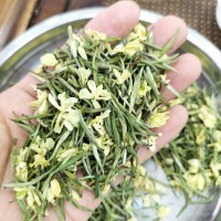 茉莉花茶2023新茶浓香雀舌兰雪散装四川雅益闲飘雪茉莉花茶叶