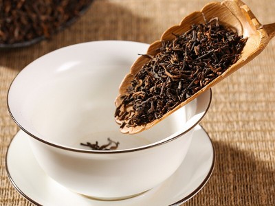 批发云南勐海普洱茶熟茶散茶宫廷古树口粮茶散装真空小泡袋普洱图3
