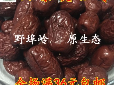 促销 满额包邮特产 沂蒙山大红枣 干枣 大红枣 金丝枣 500克图2