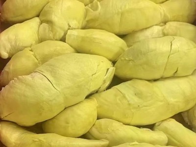 新鲜水果榴莲肉冻金枕头整箱无核泰国冷冻榴莲泥果肉碎肉盒装批发图3
