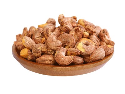 袋装腰果仁A180净重500g越南干果坚果零食批发盐焗炭烧虎皮炒货图3