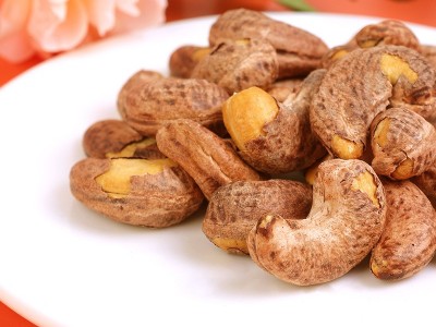 袋装腰果仁A180净重500g越南干果坚果零食批发盐焗炭烧虎皮炒货图4