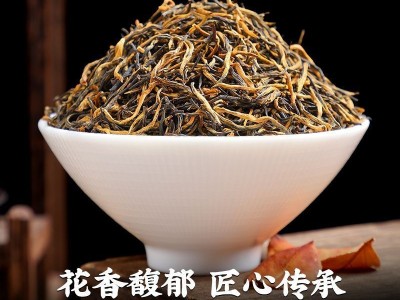 金骏眉红茶特级浓香型2023新茶正宗金骏眉养胃茶叶罐装500g图2