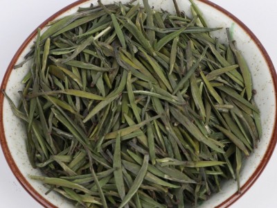 厂家直供批发零售四川蒙顶山放享春竹扁针形系列绿茶家用商用散装图3