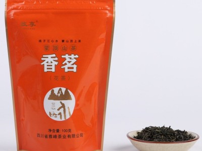 四川雅安蒙顶山绿茶飞雪蒙山花毛峰花茶飞雪毛峰茉莉花茶香雪绿茶图4