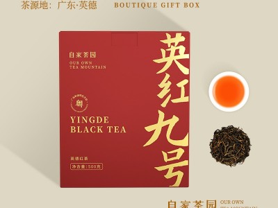茶叶厂家批发英德红茶英红九号红茶茶叶 高香红茶 伴手礼红茶茶叶图2