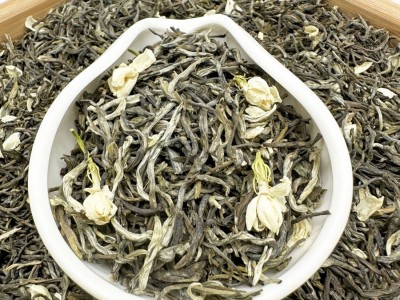新品横县茉莉花茶新茶茉莉小白芽浓香型茶叶厂家散装小白毫小毛尖图2