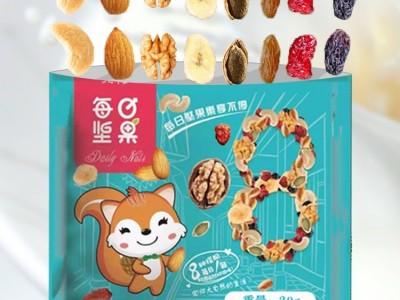 每日坚果干礼盒批发社区团购直播带货春节日礼品儿童孕妇年货零食图2