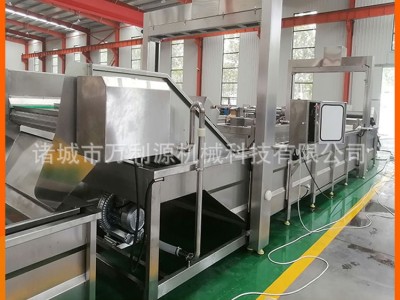 万利源常规肉制品厂用连续式猪蹄解冻设备 龙门提升式水浴解冻机图3