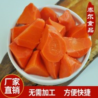 水煮胡萝卜调味脆甜红萝卜红心罗卜寿司料理食材批发