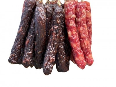 临安农家手工猪肉肠腊肠原味腊肠辣味酱肠真空包支持代发批发图5