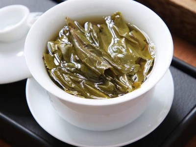 批发云南普洱 大树生茶 冰岛黄金叶250g生茶砖 老树普洱生茶图2