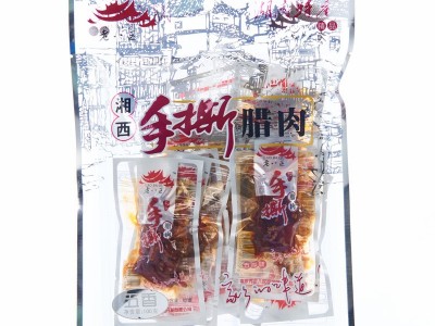 老八区湘西手撕腊肉100克湖南张家界特产风味香辣 批发图3