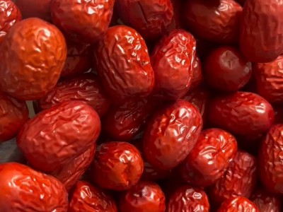 红枣500g/袋新疆红枣若羌灰枣大量批发20袋/箱大枣一级图1