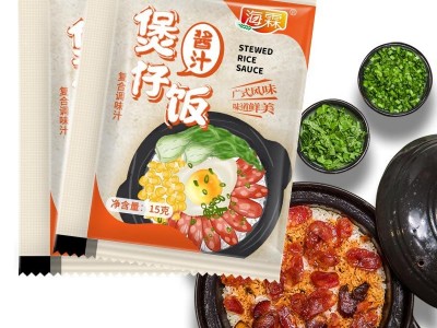 海霖煲仔饭汁小袋装15g腊味排骨炒饭拌饭外卖小袋可定图案图2