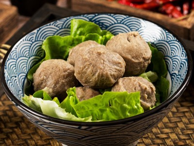 潮汕特产牛肉丸正宗手打牛筋丸子批发火锅烧烤食材麻辣烫抖音爆款图4