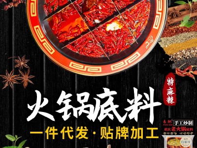 厂家直供特辣重庆牛油火锅底料炒菜调味料麻辣鱼商用500g一件代发图2