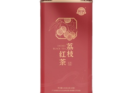 英红农夫 茶叶厂家供应广东岭南特产 荔枝红茶150克罐装 荔枝红茶图5