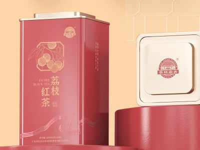 英红农夫 茶叶厂家供应广东岭南特产 荔枝红茶150克罐装 荔枝红茶图2