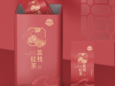 英红农夫 茶叶厂家供应广东岭南特产 荔枝红茶150克罐装 荔枝红茶图4