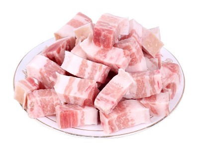 原切新鲜冷冻五花肉块批发分割冻猪肉块餐饮食材猪肉厂家图4