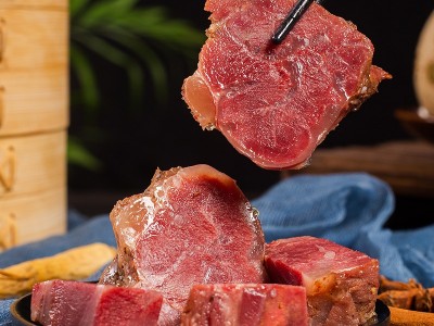 牛肉零食批发熟食无添加养生健身开袋即食卤味亳州特产过年小零食图2