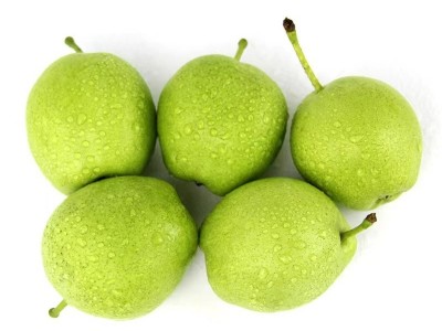 陕西早酥梨新鲜应季水果青皮梨非彩虹梨库尔勒酥梨子批发一件代发图4