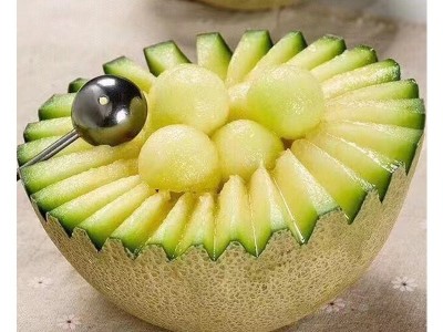 海南网纹瓜新鲜玫珑蜜瓜现摘当季时令新鲜采哈密瓜水果批发图4