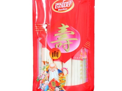 曹记面馆寿面一箱50包200g满月回礼龙须长寿面条喜庆挂龙须面批发图4