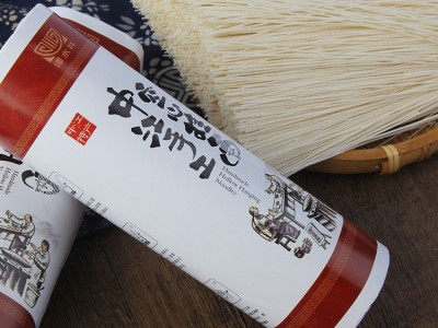 厂家批发 四川中江特产 手工空心挂面250g X8把/盒 空心如玉图2