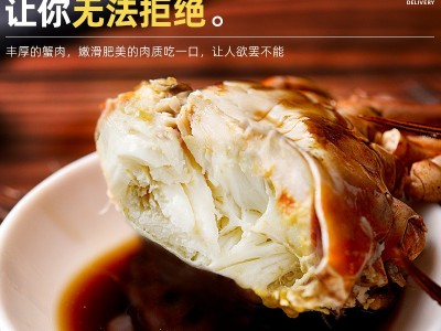 珍宝蟹鲜活面包蟹特大超大螃蟹海鲜水产进口新鲜黄金蟹公蟹肉蟹图5