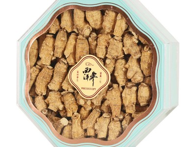加拿大西洋参整根批发礼盒装花旗参粒头长枝切片正品西洋参段粉图4