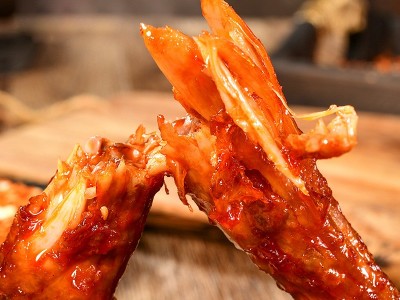 四川特产麻辣味手撕烤鸡脖OEM/ODM代加工肉类休闲零食 即食烤脖图4