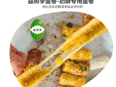 益树李传统小吃糕点咸蛋黄蛋卷 休闲零食饼干香葱海苔口味批发图4