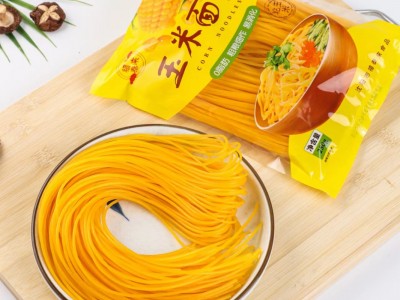 玉米面条馇条 袋装散装速食黄面条 东北粗粮细作 杂粮面图5