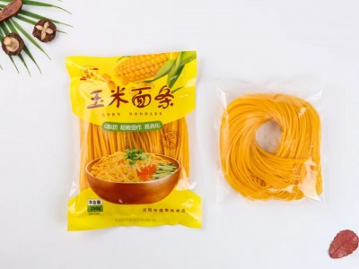 玉米面条馇条 袋装散装速食黄面条 东北粗粮细作 杂粮面图4