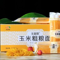 小万食品 杂粮玉米面条 玉米面速食面 口感顺滑 资质齐全